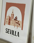 Affiche Séville La Giralda 60x40 cm