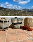 Panier en jute Mallorca