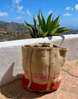 Panier en jute Mallorca