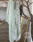 Sarong  Blockprint Vert